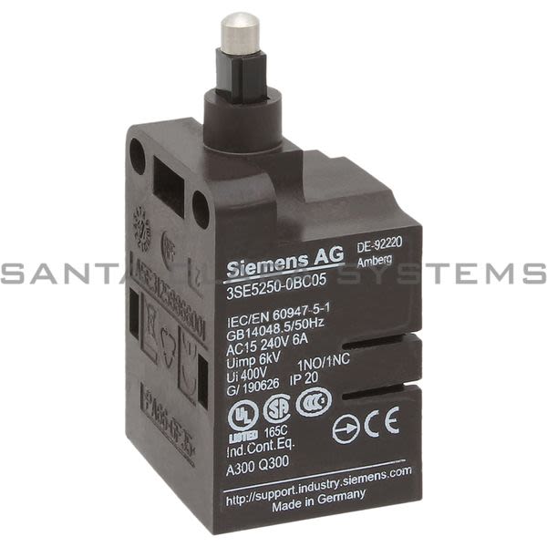 Siemens 3SE5250-0BC05 Position Switch | 3SE5250-0BC05 Product Image