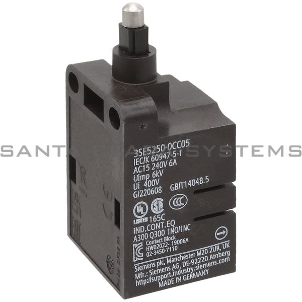 Siemens 3SE5250-0CC05 Position Switch | 3SE5250-0CC05 Product Image