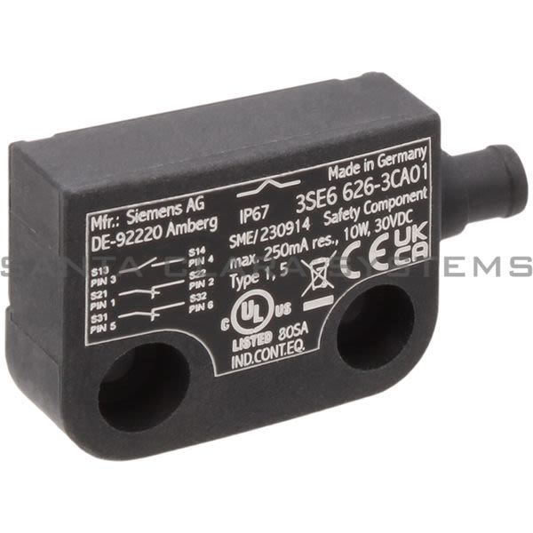 Siemens 3SE6626-3CA01 Magnet Switch | 3SE6626-3CA01 Product Image