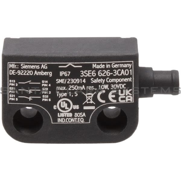 Siemens 3SE6626-3CA01 Magnet Switch | 3SE6626-3CA01 Product Image
