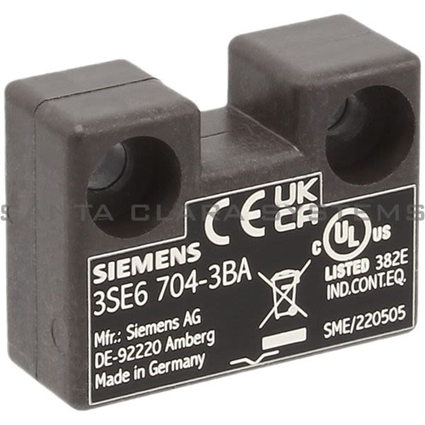Siemens 3SE6704-3BA Solenoid | 3SE6704-3BA Product Image