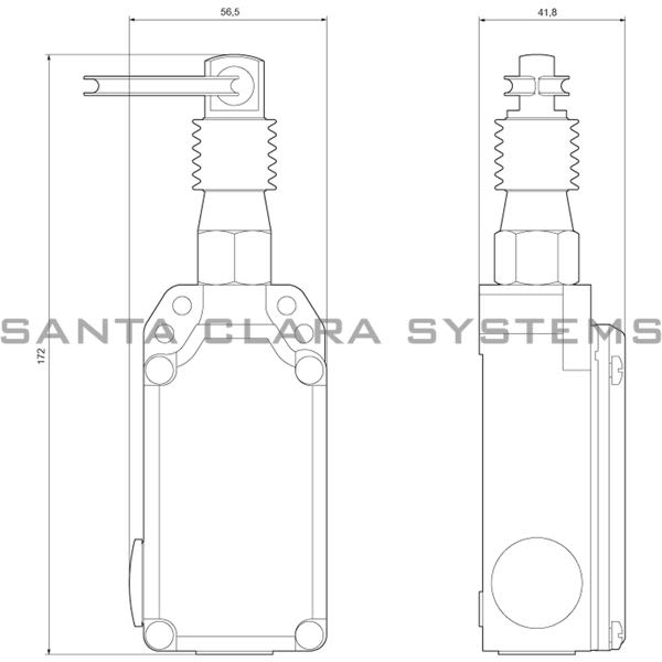 Siemens 3SE7150-2DD00 Emergency Stop Pullwire Switch Product Image