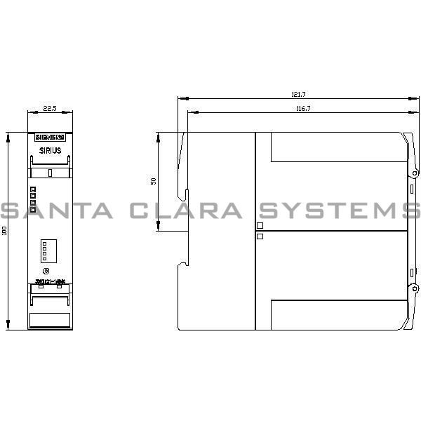 Siemens 3SK1121-1AB40 Safety Relay Product Image