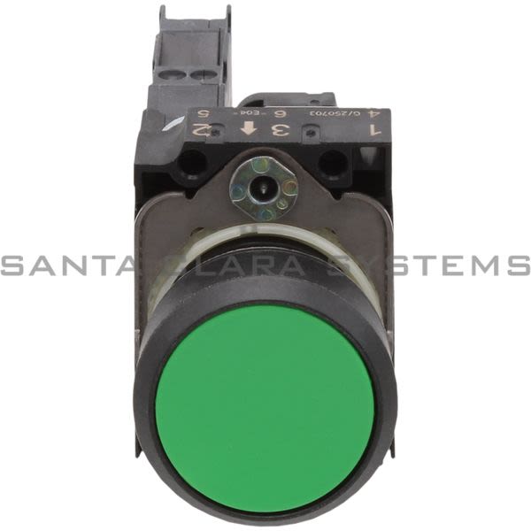 Siemens 3SU1100-0AB40-3FA0 Pushbutton | 3SU1100-0AB40-3FA0 Product Image