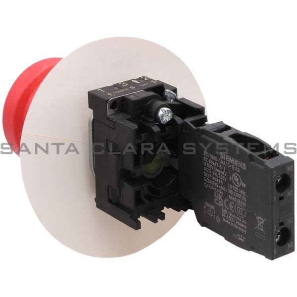 Siemens 3SU1100-1HA20-1FG0 Pushbutton | 3SU1100-1HA20-1FG0 Product Image