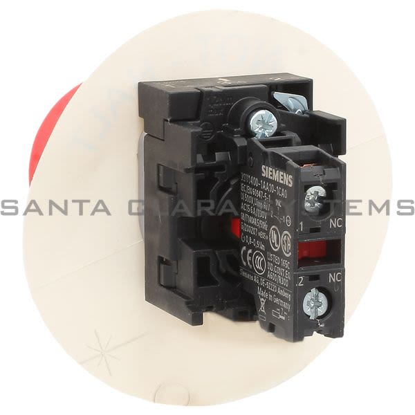 Siemens 3SU1100-1HB20-1CH0 Pushbutton | 3SU1100-1HB20-1CH0 Product Image