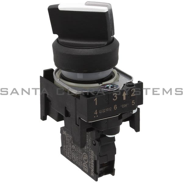 Siemens 3SU1100-2BF60-1BA0 SelectorSwitch | 3SU1100-2BF60-1BA0 Product Image