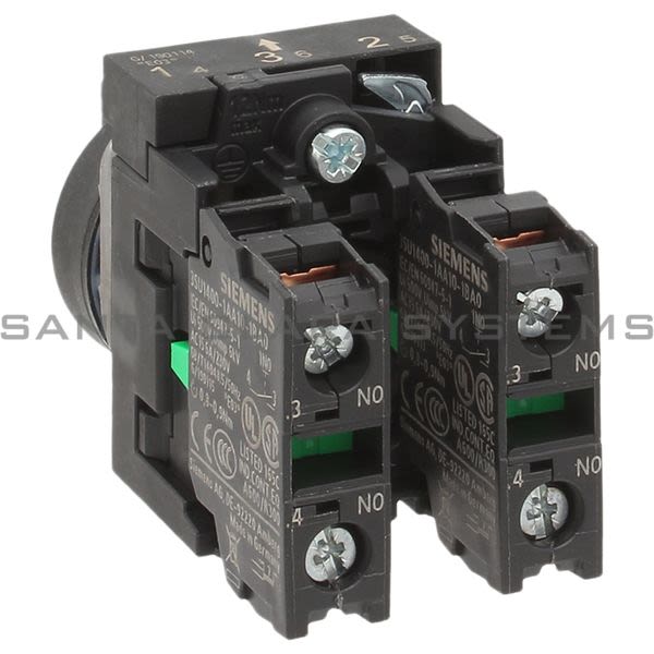 Siemens 3SU1100-2BM60-1NA0 SelectorSwitch | 3SU1100-2BM60-1NA0 Product Image