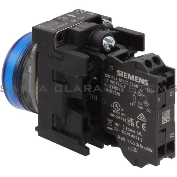 Siemens 3SU1102-6AA50-3AA0 Indicator Light | 3SU1102-6AA50-3AA0 Product Image