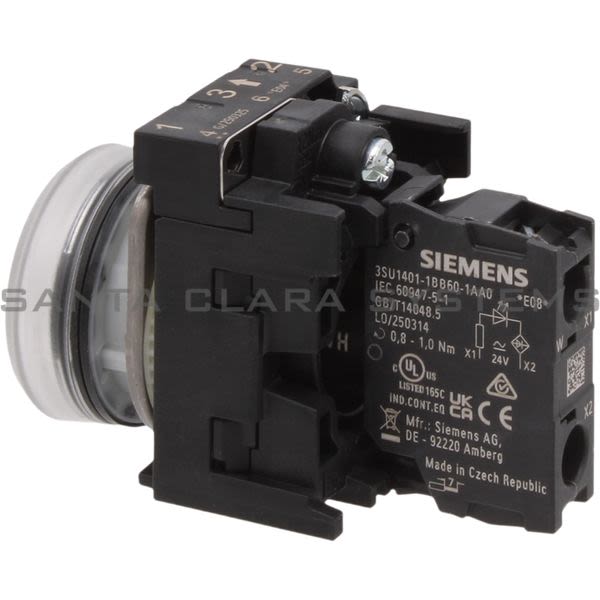 Siemens 3SU1102-6AA70-1AA0 Indicator Light | 3SU1102-6AA70-1AA0 Product Image