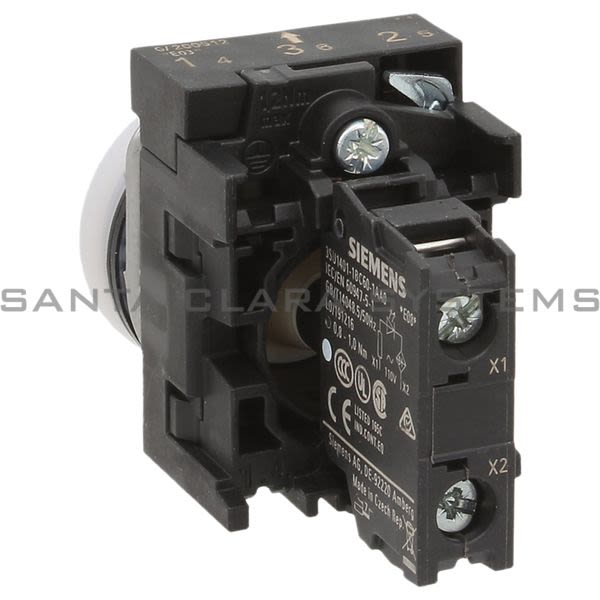 Siemens 3SU1103-6AA60-1AA0 Indicator Light | 3SU1103-6AA60-1AA0 Product Image