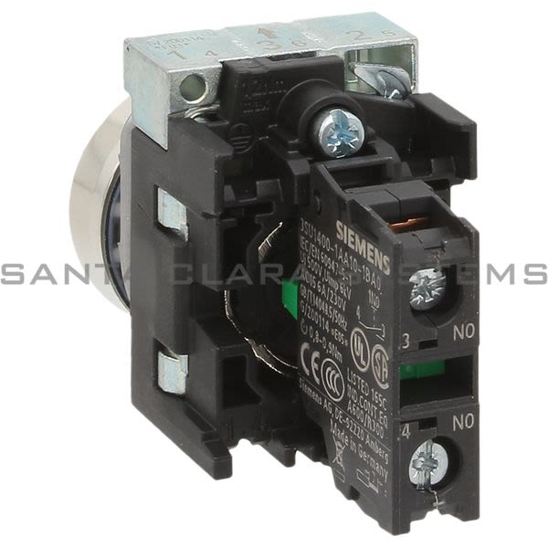 Siemens 3SU1150-0AB10-1BA0 Push Button | 3SU1150-0AB10-1BA0 Product Image