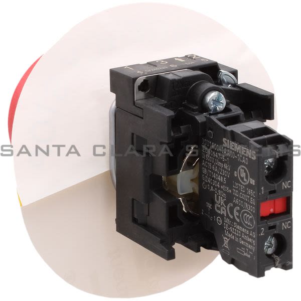 Siemens 3SU1150-1HB20-1CG0 Pushbutton | 3SU1150-1HB20-1CG0 Product Image
