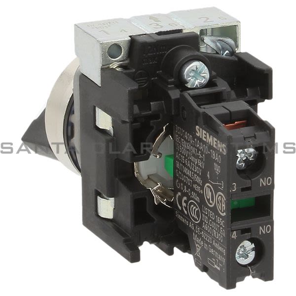 Siemens 3SU1150-2BF60-1BA0 Selector Switch | 3SU1150-2BF60-1BA0 Product Image