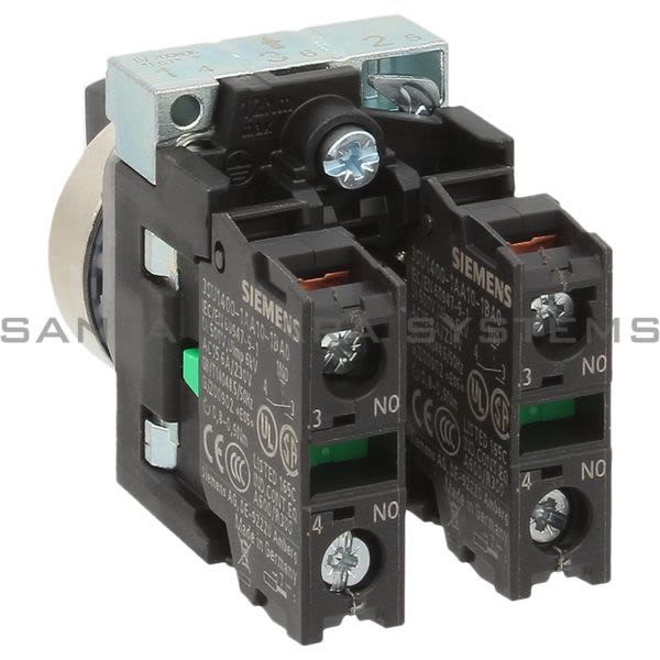 Siemens 3SU1150-2BM60-1NA0 Selector Switch | 3SU1150-2BM60-1NA0 Product Image