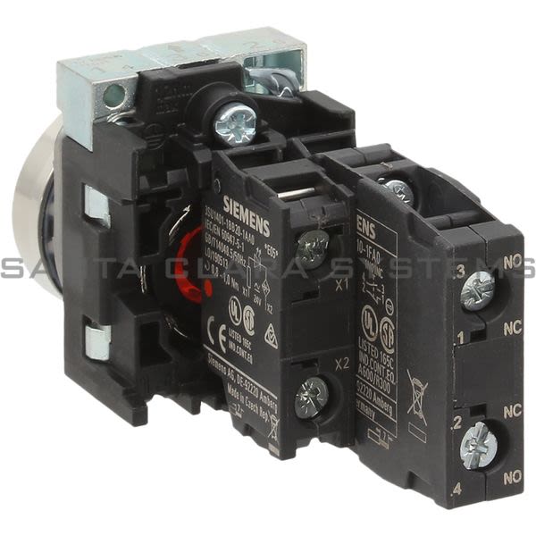 Siemens 3SU1152-0AB20-1FA0 Push Button | 3SU1152-0AB20-1FA0 Product Image