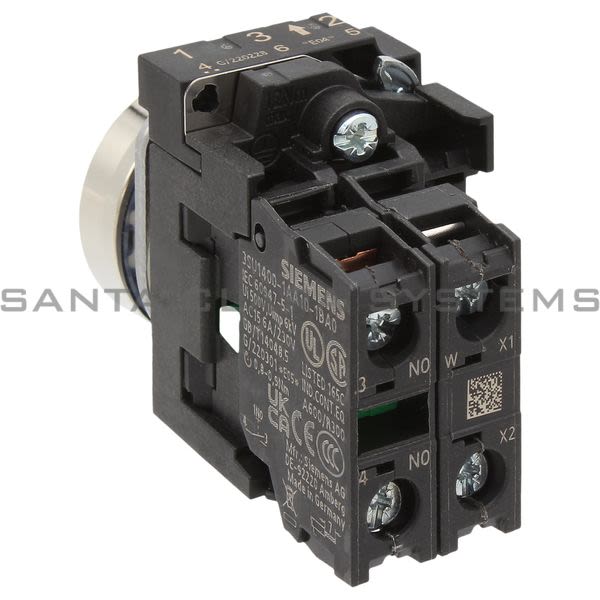 Siemens 3SU1152-0AB60-1BA0 Pushbutton Product Image