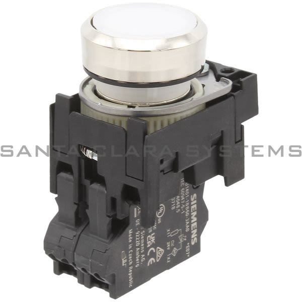 Siemens 3SU1152-0AB60-3BA0 Illuminated Pushbutton Product Image