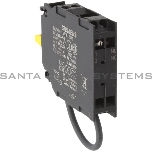 Siemens 3SU1400-1AA10-3HA0 Contact Module Product Image