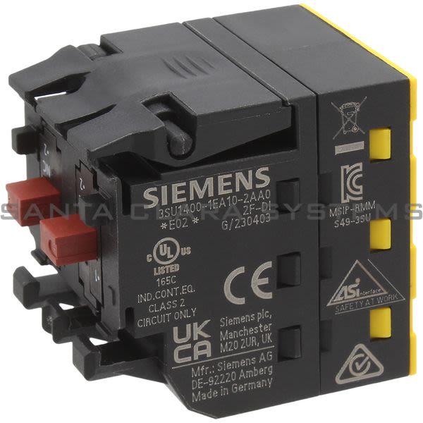 Siemens 3SU1400-1EA10-2AA0 AS-Interface Module | 3SU1400-1EA10-2AA0 Product Image