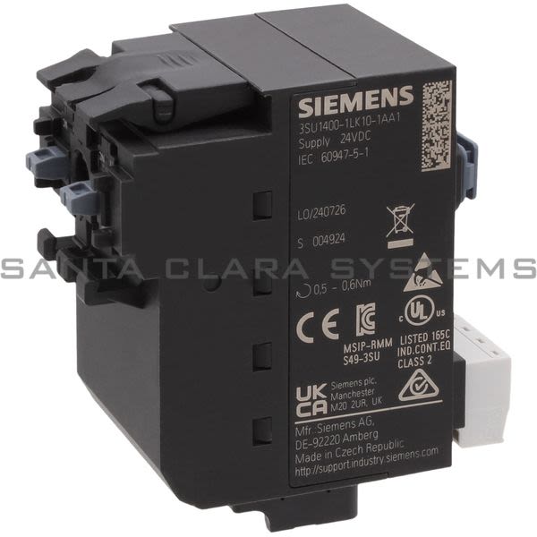 Siemens 3SU1400-1LK10-1AA1 Interface Module | 3SU1400-1LK10-1AA1 Product Image
