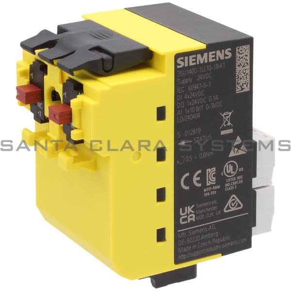Siemens 3SU1400-1LL10-1BA1 Interface Module | 3SU1400-1LL10-1BA1 Product Image