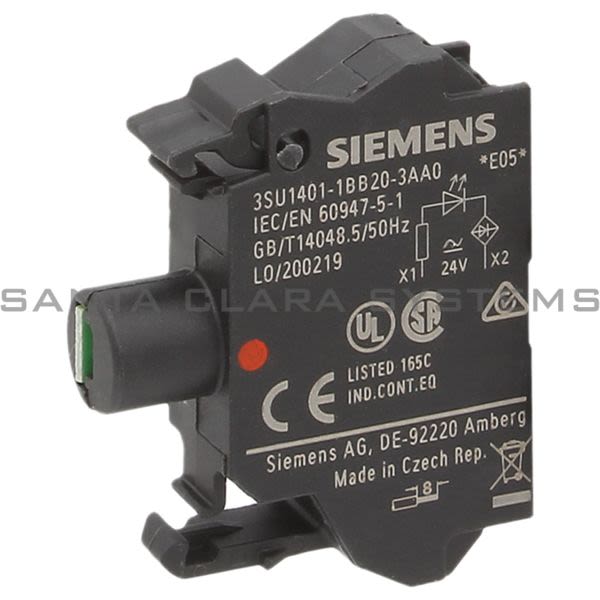 Siemens 3SU1401-1BB20-3AA0 LED Module | 3SU1401-1BB20-3AA0 Product Image