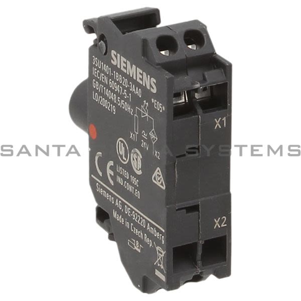 Siemens 3SU1401-1BB20-3AA0 LED Module | 3SU1401-1BB20-3AA0 Product Image