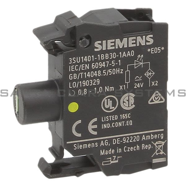 Siemens 3SU1401-1BB30-1AA0 LED Module | 3SU1401-1BB30-1AA0 Product Image