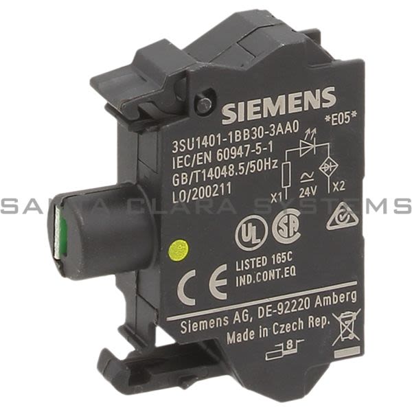 Siemens 3SU1401-1BB30-3AA0 LED Module | 3SU1401-1BB30-3AA0 Product Image