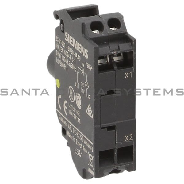 Siemens 3SU1401-1BB30-3AA0 LED Module | 3SU1401-1BB30-3AA0 Product Image