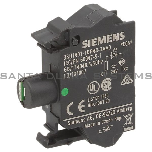 Siemens 3SU1401-1BB40-3AA0 LED Module | 3SU1401-1BB40-3AA0 Product Image