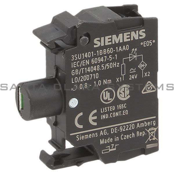 Siemens 3SU1401-1BB60-1AA0 LED Module | 3SU1401-1BB60-1AA0 Product Image