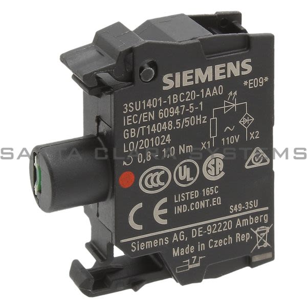 Siemens 3SU1401-1BC20-1AA0 LED Module | 3SU1401-1BC20-1AA0 Product Image
