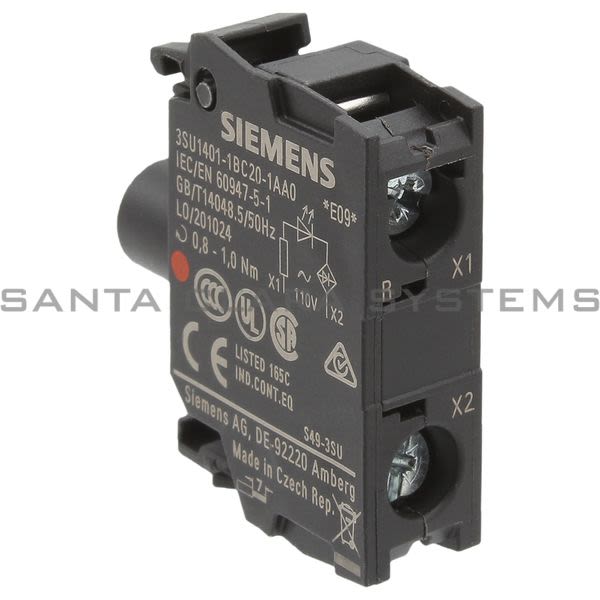 Siemens 3SU1401-1BC20-1AA0 LED Module | 3SU1401-1BC20-1AA0 Product Image