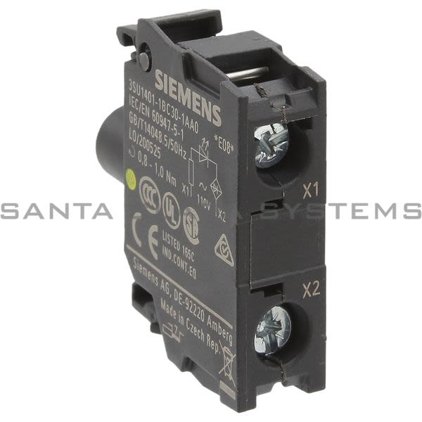 Siemens 3SU1401-1BC30-1AA0 LED Module | 3SU1401-1BC30-1AA0 Product Image