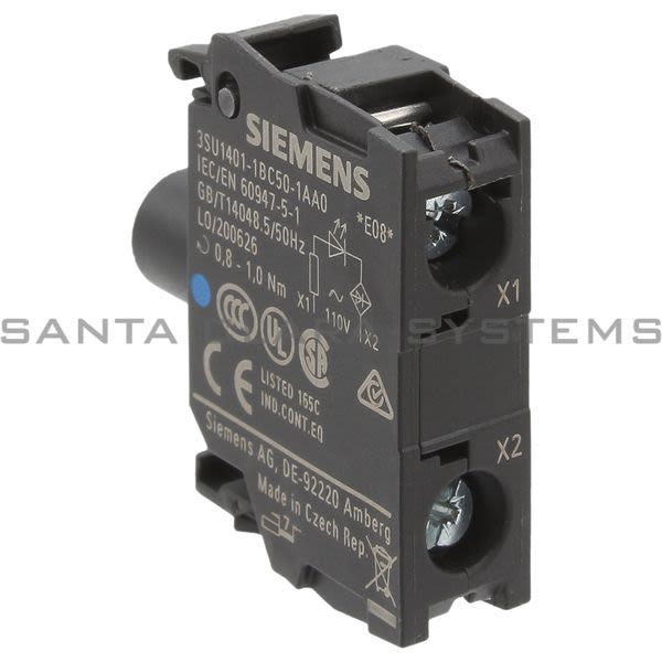 Siemens 3SU1401-1BC50-1AA0 LED Module | 3SU1401-1BC50-1AA0 Product Image