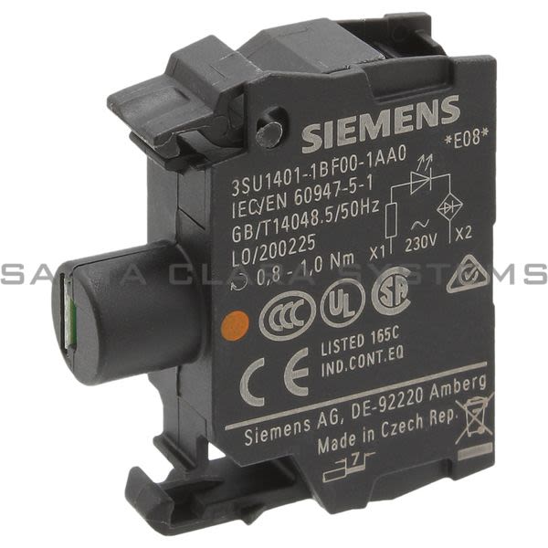Siemens 3SU1401-1BF00-1AA0 LED Module | 3SU1401-1BF00-1AA0 Product Image