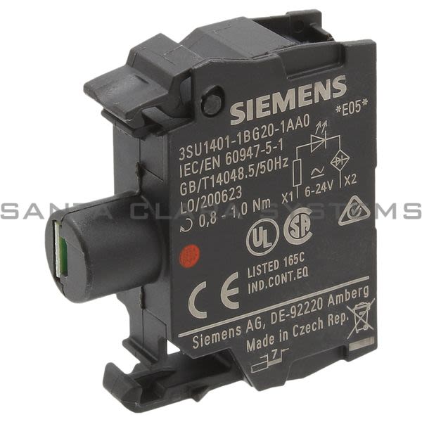 Siemens 3SU1401-1BG20-1AA0 LED Module | 3SU1401-1BG20-1AA0 Product Image