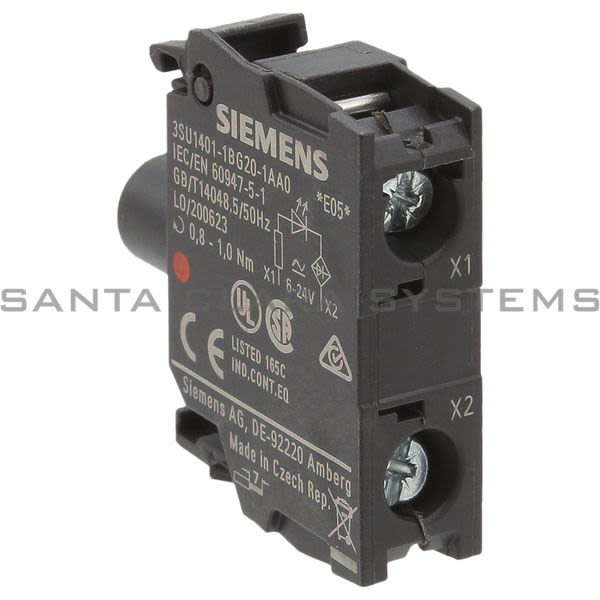 Siemens 3SU1401-1BG20-1AA0 LED Module | 3SU1401-1BG20-1AA0 Product Image