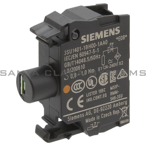 Siemens 3SU1401-1BH00-1AA0 LED Module | 3SU1401-1BH00-1AA0 Product Image