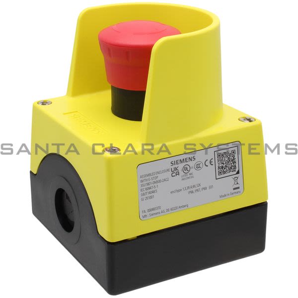 Siemens 3SU1801-0NB00-2AC2 Pushbutton Station Product Image