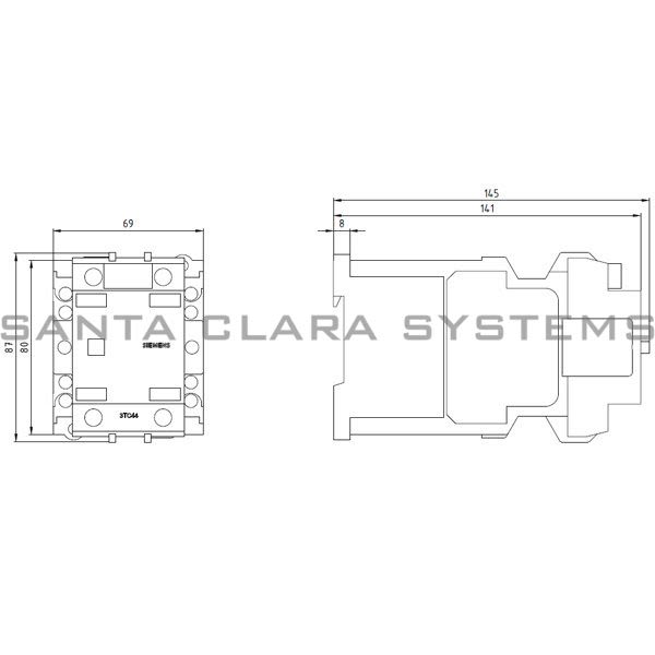 Siemens 3TC4417-0AF4 Contactor | 3TC4417-0AF4 Product Image