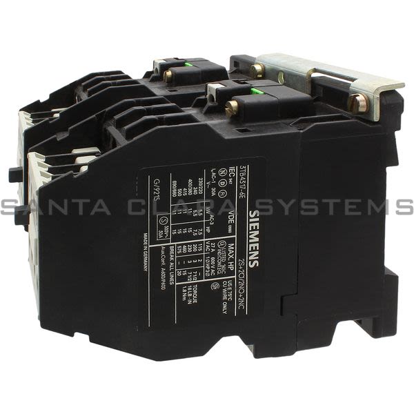 Siemens 3TD4310-0BG1 Reversing Contactor | 3TD4310-0BG1 Product Image