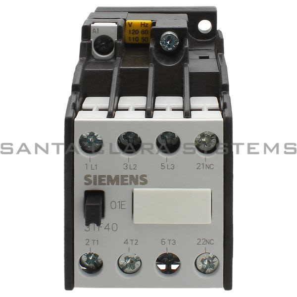 Siemens 3TF4001-0AK6 Contactor Product Image