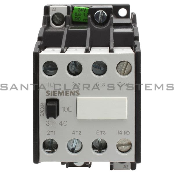 Siemens 3TF4010-0BB4 Contactor Product Image