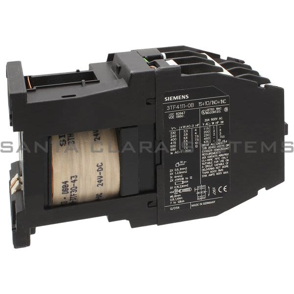 Siemens 3TF4111-0BB4 Contactor | 3TF4111-0BB4 Product Image