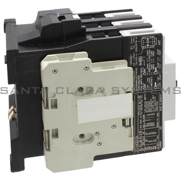 Siemens 3TF4422-0AP6 Circuit Breaker Product Image