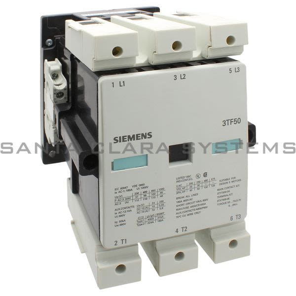 Siemens 3TF5011-0AK6 Contactor | 3TF5011-0AK6 Product Image