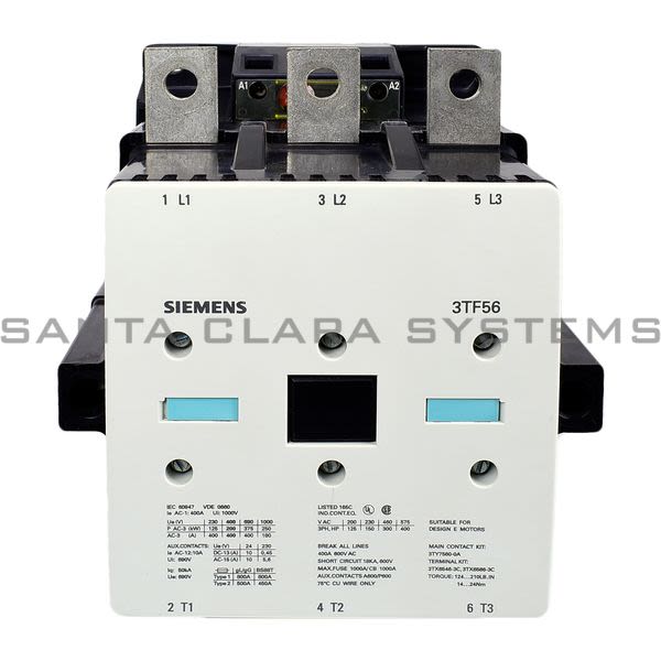 Siemens 3TF5622-0AV0 Contactor Product Image